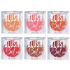 Glam Lux Beauty Bundle Cream Blush Set of 6, Buildable Smooth Long Lasting Dewy Natural Glow Cream Blush For Cheeks, Hydrating Face Makeup, Radiant Finish