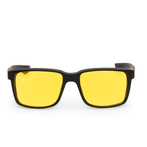 TrueDark Daylights Amber Transition Fairlane Blue Light Blocking Sunglasses to Reduce Eye Strain - For Men & Women, Computer Screen, Gaming, TV, Phone - Glasses by Dave Asprey