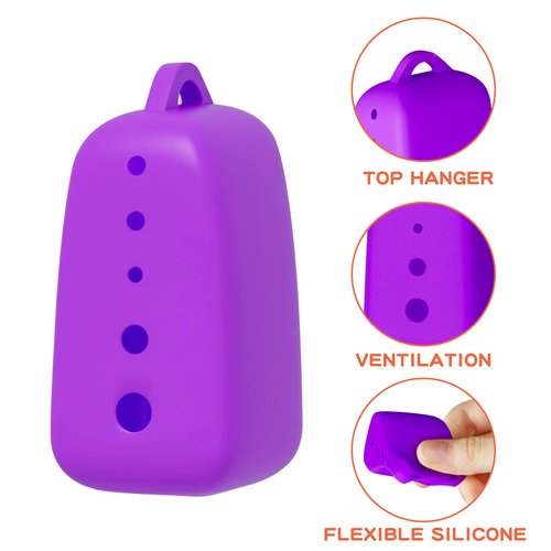 Lapfoon 8 Packs Toothbrush Covers, Silicone Toothbrush Covers Caps for Electric Toothbrush Replacement Head & Manual Toothbrush, Toothbrush Travel Essentials