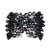 LOVEF 3pcs Elastic Double Hair Comb Clips - Stretchy Fashion Magic Hairpins, Headbands for Stylish Hairstyles