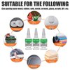 150ML Welding High-Strength Oily Glue, Jue Fish Glue Universal Super Glue Gel, Instant Bonding, Strong Adhesion, Repairs Last Long Time for Metal, Wood, Ceramics,Leather, Glass(3PCS 50g/1PCS)