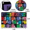 Sunwer Black History Month Photo Booth Backdrop Pan African American Famous People Banner School Classroom Bulletin Board Decoration (5.9×3.6ft)