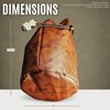 Sage's Portal Dice Bag, DND Dice Pouch, Drawstring Dice Bag Spotted PU Leather, Perfect for Dice, Accesories, Cosmetics, Jewelry