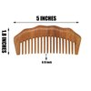 Moreinday Wooden Comb Wood Comb Wooden Hair Comb Sandalwood Comb Wood Wide Tooth Comb for Women Men