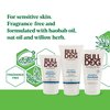 Bulldog Mens Skincare and Grooming Sensitive Full Face Kit with Moisturizer, Face Wash and Face Scrub, 3 Count