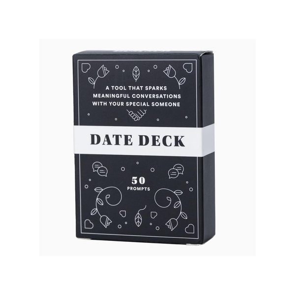 BestSelf Date Deck Date Night Card Game - 50 Prompts for Couples, Get Talking with Fun and Meaningful Date Night Ideas, The for Couples Games