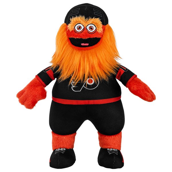 Bleacher Creatures Philadelphia Flyers Gritty 10" NHL Mascot Plush Figure(Black Uniform) - A Mascot for Play or Display