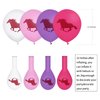32 Pcs Horse Balloons Cowgirl Balloons Horse Birthday Party Decoration Balloons 12 Inches Latex Balloons for Baby Shower Cowgirl Party Favors