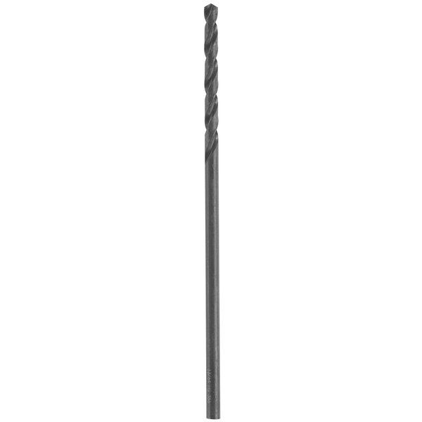 BOSCH BL2643 1-Piece 1/4 In. x 6 In. Extra Length Aircraft Black Oxide Drill Bit for Applications in Light-Gauge Metal, Wood, Plastic