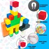 Dhanshiri 72 Pcs Magnetic Blocks - Magnetic Building Blocks Toys for STEM Education, Sensory Magnet Toys for 3+, Montessori Toys, Magnetic Cubes, Preschool Sensory Compatible with Mine Magnet World