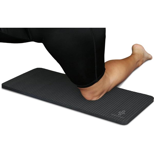SukhaMat Yoga Knee Pad Cushion for Knees, Elbows, Wrists Designed for Comfort During Exercise (Black)