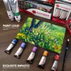 Daler Rowney Georgian 10-Tube Introductory Artist Oil Paint Set - Painting Set for Canvas Paper and More - Oil Painting Supplies for Artists and Students - Oil Paints for All Skill Sets