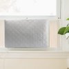 Indoor Air Conditioner Cover Window AC Unit Cover with Drawstring Double Insulation for Inside(25"x17"x3.5")