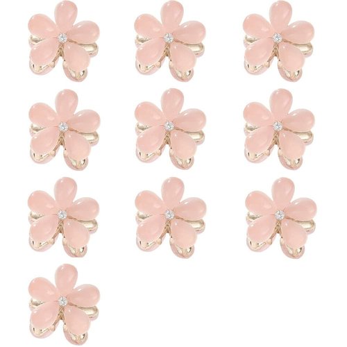mini hair claw (white)