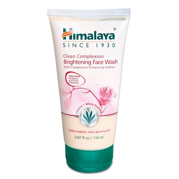 Himalaya Clean Complexion Brightening Face Wash for Clear & Glowing Skin and More Even Skin Tone 5.07 oz