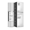 TRUGARI - AHA + Collagen Night Relief Serum, Nutrient-Rich Skin Care Serum with Vitamins C, B and E, Powerful Face Moisturizer for Dry Skin, Night Time Face Care Serum for Intense Repair, 30 ml