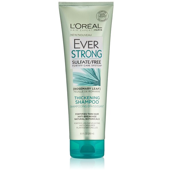 L'Oréal Paris EverStrong Sulfate Free Thickening Shampoo, 8.5 fl. oz.