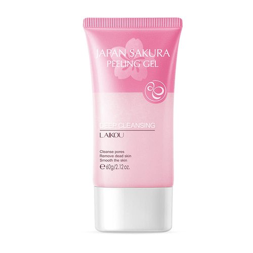 AKARY Sakura Face Peeling Gel for Face Dead Skin Remover - Facial and Body Clean Skincare Remove Dark Spots & Firm Skin Tone for Women, Gentle Exfoliator Deep Cleansing Skin Moisturizing Smooth Dead Skin Removing Gel for All Skin Types