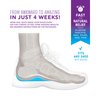 Heel That Pain Gel Plantar Fasciitis Insoles | Heel Seats Foot Orthotic Inserts, Heel Cups for Heel Pain and Heel Spurs | Patented | 100% Guaranteed | Medium (W 6.5-10, M 5-8)