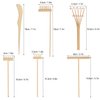 24 PCS DIY Sand Zen Garden Tools, Mini Zen Garden Rake Sets for Serenity and Spiritual Meditation, Tasteful and Elegant Zen Garden Accessories for Home Decor, and Father or Mother's Gift, by GNIEMCKIN