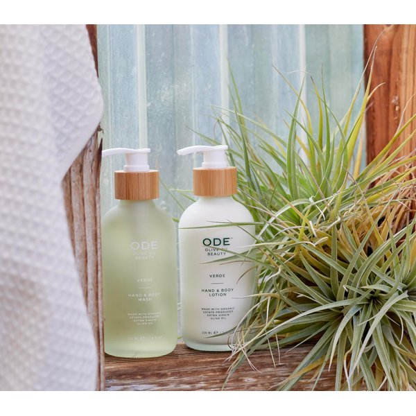 McEvoy Ranch Lavender Hand & Body Lotion (2-pack) by ODE Olive Oil Beauty, Organic EVOO, Everyday Hydration, California Made