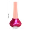 Major Dijit Quick Dry Nail Polish Crimson Summer Nail Lacquer for Nail Art Regular Nail Polish 0.41 fl oz.