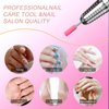 100 Pcs Sanding Bands for Nail Drill,240 Fine Grit Nail File Sanding Bands,Acrylic Nails Gel Removing Shaping, for Manicure Nail Salon Use