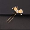 inSowni 28 Pack Wedding Bridal Gold Metal Leaf Hair Side Combs+U Shaped Pearl Rhinestone Fancy Hair Pins Clips Flower Golden Prom Formal Hair Pieces Updo Accessories for Women Girls Brides Bridesmaids
