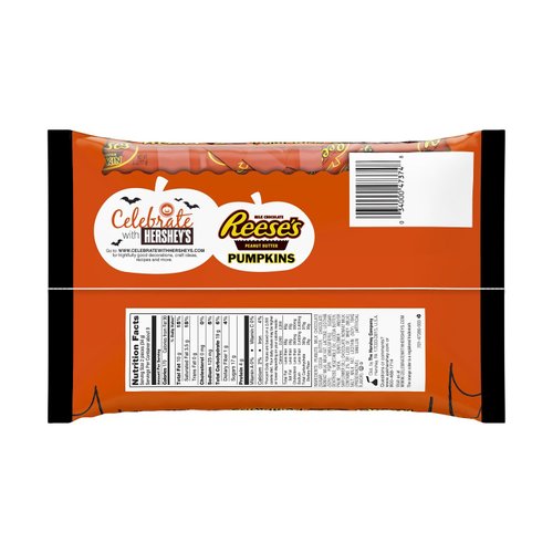 REESE'S Snack Size Peanut Butter Pumpkins, 10.2 Ounce