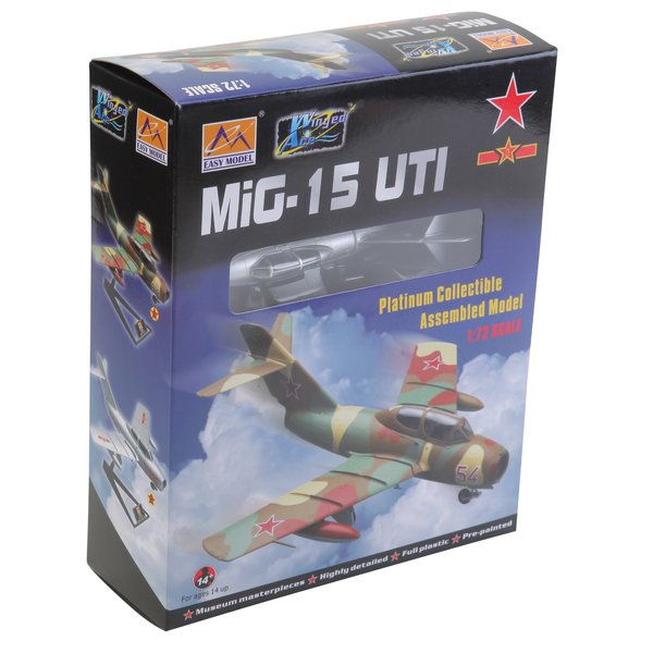 Easy Model 1:72 Scale MiG-15UTI Midget Czechoslavkia S-103 Air Force Model Kit