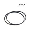 CPAI Replacement Belt for Hoover Smartwash Automatic Carpet Cleaner，Fits Models: FH52000 FH52001,FH52002,FH53000PC（2-Pack）
