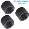 Tllsdss 6-Pack Combo: 3 x 5/8x24 Thread Protectors & 3 x 1/2x28 Thread Protectors - Durable, Protective, and Easy to Install
