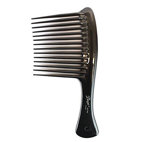 Diane Rake/Rage Comb - Black 6 Pieces, Hair Detangling Brush for Effortless Knot Removal Without Pulling
