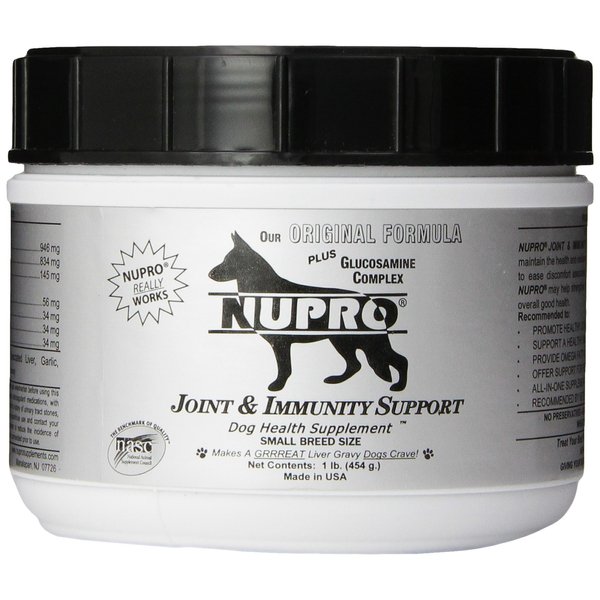 Nupro Joint and Immunity Support for Dogs, 1-Pound (Small Breed Size)