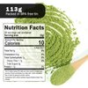 Matcha Green Tea Powder-4oz(113g) Tin, 100% Natural & Pure, Ceremonial Grade, No Additives or Fillers, NO GMO