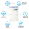 MicrodermaMitt Deep Exfoliating Mitt for Shower – Dead Skin Remover & Exfoliator Body Scrubber - Keratosis Pilaris – Premium Quality for Smooth & Cleaner Skin Quickly - Feels Good on Skin - No Dyes