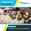 SharkBite 3/4 Inch Copper Crimp Rings, Pack of 25, PEX Pipe, PE-RT, 23103CP25