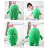 NatureMan Cactus Stuffed Plant Plush Toy with Smile Face Super Cute Soft Cactus Plush Pillow Creative Plush Plant Cactus Decoration Great Birthday Gift for Kids Girls Boys (Small)