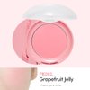 ETUDE Lovely Cookie Blusher #PK002 Grapefruit Jelly 4g | Glowing & Natural Powder Blush with Long-Lasting Sebum Control | Easy Application | Puffy Cushion for a Lovely Makeup Look