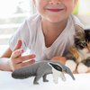 LUOZZY 3 Pcs Anteater Figurine Wildlife Anteater Toy Figure Plastic Anteater Toys Realistic Wild Animal Model