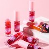 2 Colors Lip Tint Stain, Water Matte Liquid Lipstick, Korean Lip Gloss Moisturizing Natural Lip Tint, Lip and Cheek Tint,Non-Sticky Finish Lip Stain,Long-Lasting Waterproof,Vivid Color Lip Stain-01+03