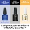 CND Vinylux Longwear Blue Nail Polish, Gel-like Shine & Chip Resistant Color, Denim Patch, 0.5 fl. oz
