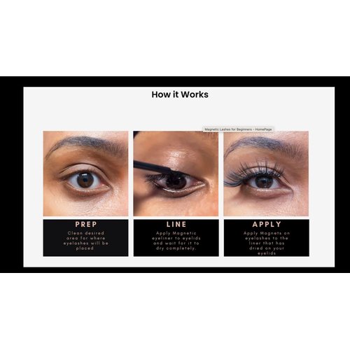 Spicy Lola 7D Fluffy Magnetic Mink eyelashes Kit - Faux mink eyelashes vegan with D curl lash strips false Eyelashes with Magnetic Eyeliner