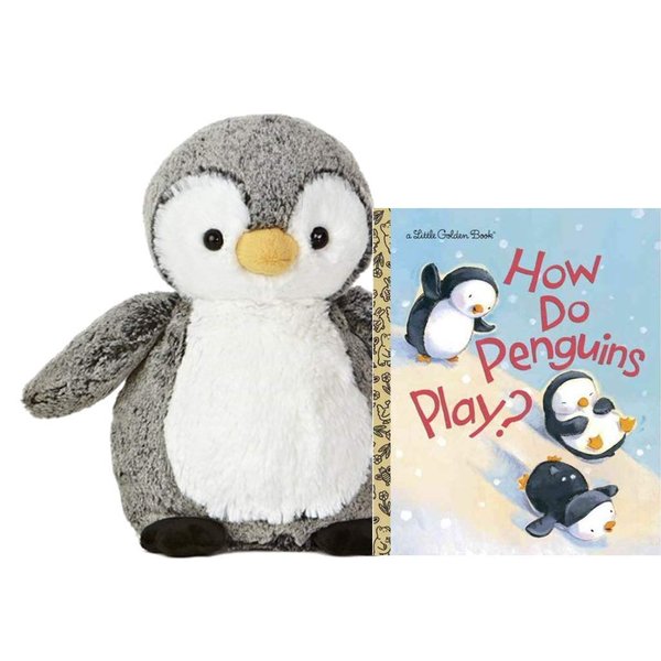Aurora World Plush Tubbie Wubbie Cuddly 12" (Gift Set) (Perky Penguin)
