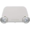 Lithonia Lighting Basics Low Profile Emergency Light, LED Emergency Lights for Business, Ceiling or Wall mount, White Thermoplastic, 120/277V Dual Voltage (EU2L M12)