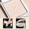 Matte Invisible Poreless Pressed Face Powder Makeup,Lightweight Breathable Vegan Setting Powder (02#Light)