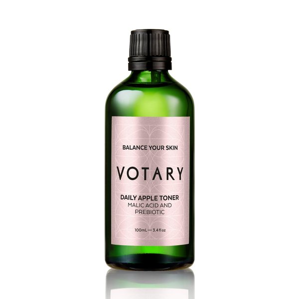 Votary Daily Apple Toner for Face & Body | Anti Aging Delivers Intense Hydration, Soothing Visibly Plumps, Minimize Blemishes, Pores Gentle Soothing Hydrating Facial Toner 3.4 Fl Oz