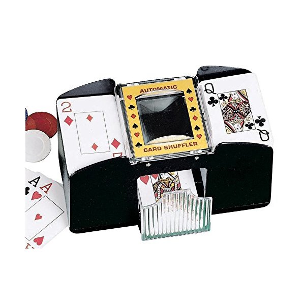 Fox Valley Traders Automatic Card Shuffler, 4 Deck