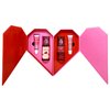 Bath and Body Work For You For Me Heart Shaped Gift Box Set - Strawberry Pound Cake and Champagne Toast - Travel Size