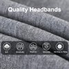 XTREND Hairbands, Wide Headbands For Women - Non Slip Fashion Stretch Headband, Boho Head Bands Women's Hair Thin Cloth Headbands Turban, Workout Hairband, Girls Headband, 6 Packs - Black